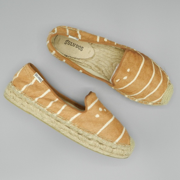 Soludos Shoes - Soludos Calf Hair Espadrille Slipper Size 9